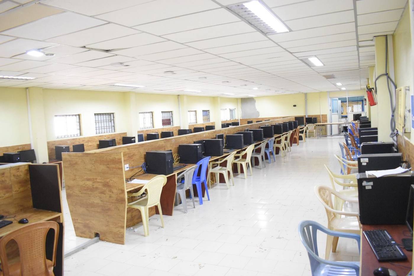 One of the college's computer laboratories